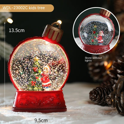 Christmas Holiday Decorations Luminous Simulation Flat Light LED Decoration Scene Layout Flame Light Home Decor WDL 23002C Kids Tree With Battery