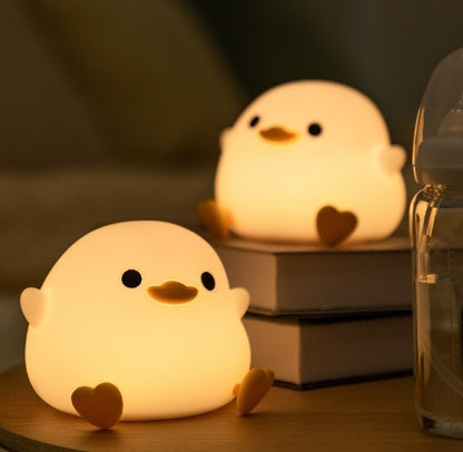 Seagull Silicone Night Light Soothing Animal Lamp For Kids Baby